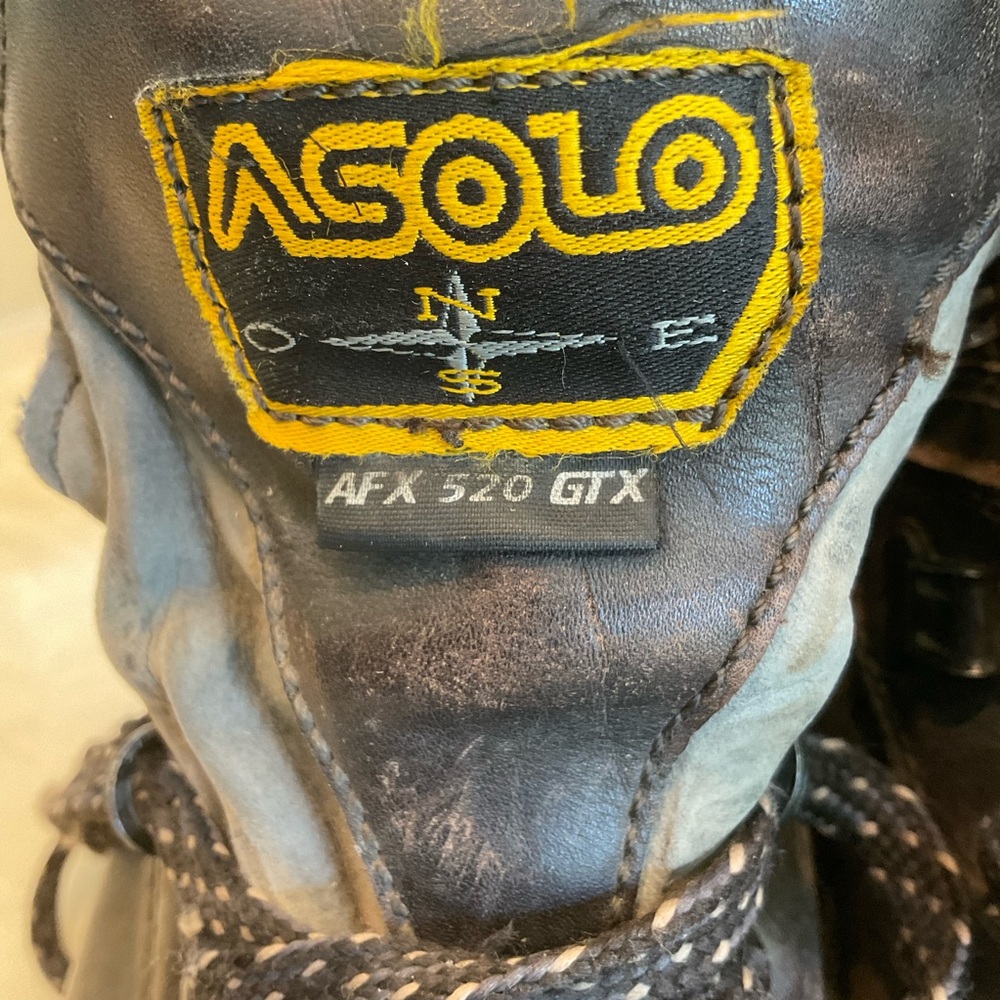 Asolo AFX 520 GVX Women’s Leather and Gortex Hiking Boots in Chestnut, Size 8.5 - Picture 5 of 16